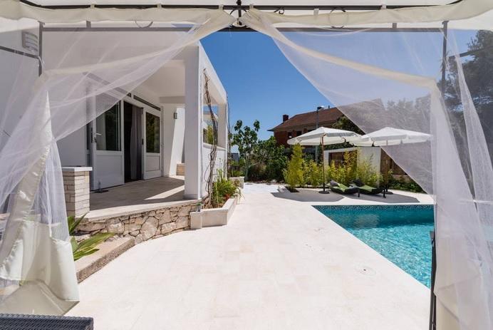 Luxury Apartment With Private Heated Pool Šibenik Exteriér fotografie
